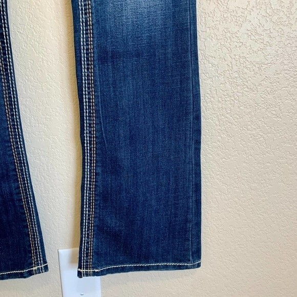 Seven 7  blue jeans  women denim jeans bootcut blue size 27 - Picture 8 of 10
